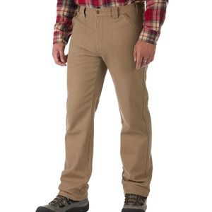 Coleman tan fleece-lined work pants, 42W 30L